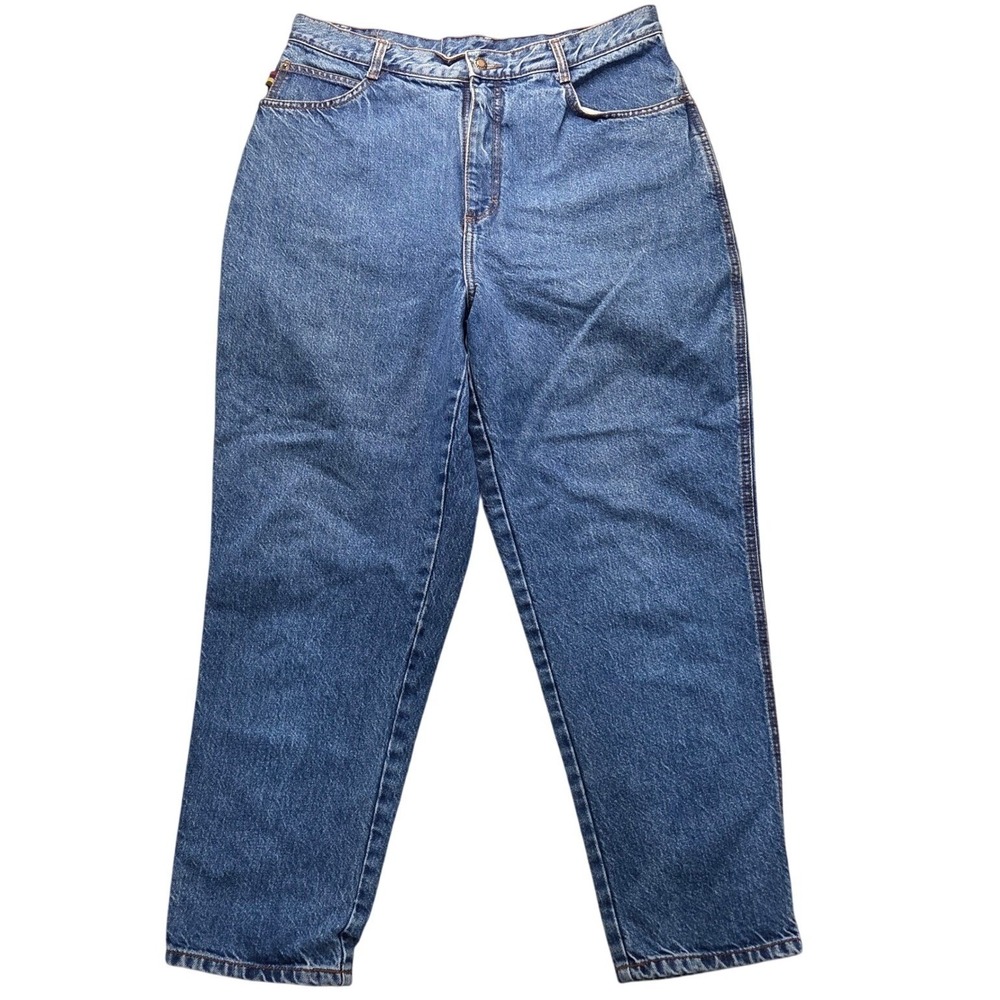 Vintage PS Gitano Jeans High Waist Tapered Leg‎ Denim Blue Womens 34x27